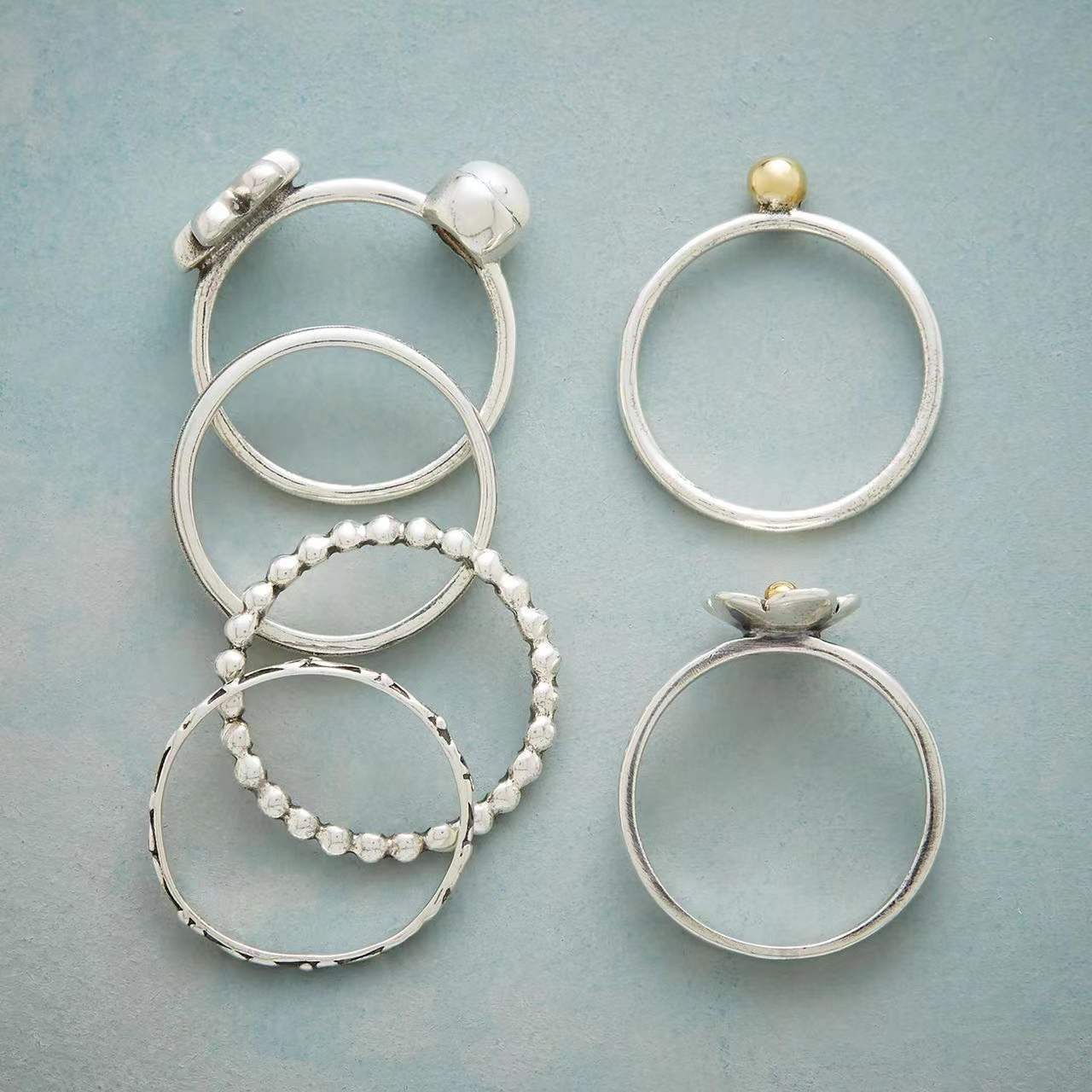 ANTIQUE ELEGANT RING SET
