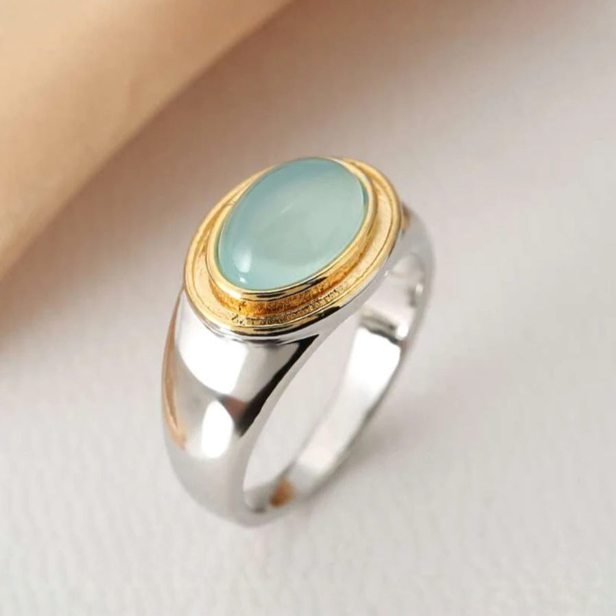 RETRO VINTAGE MOONSTONE RING