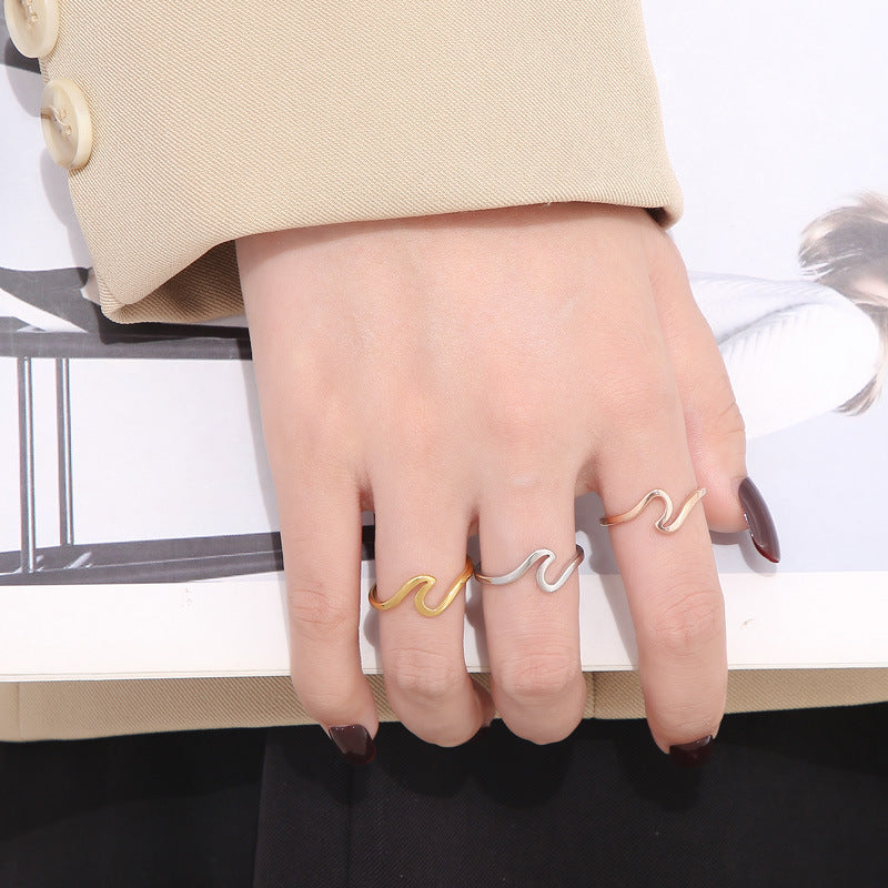 ELEGANT PURE COLOR STYLE RING