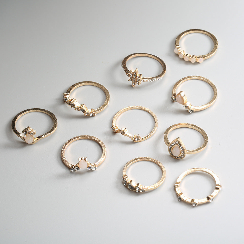 DIAMOND KNUCKLE PREMIUM RING SET