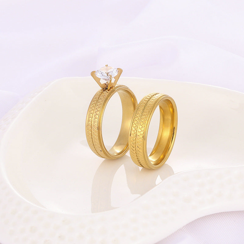 CLASSIC ARGYLE PATTERN RINGS