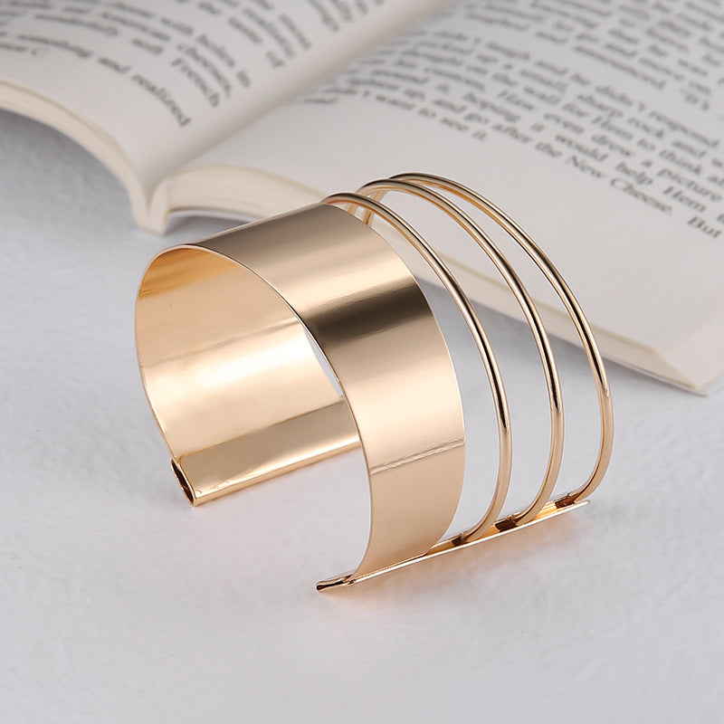 VINTAGE GOLD CUFF BRACELET
