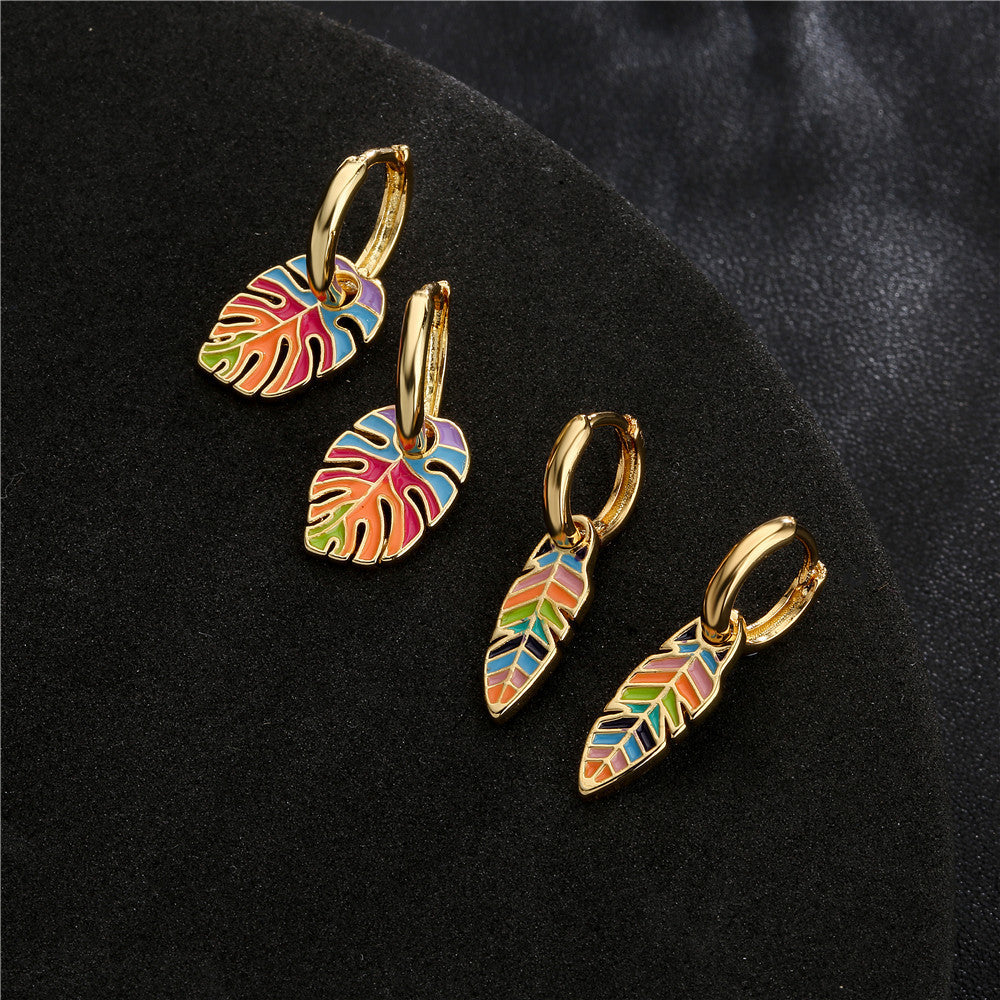 "Gold-plated bohemian drop earrings with chic lightweight design, perfect statement jewelry for women, festival wear, and boho fashion lovers."