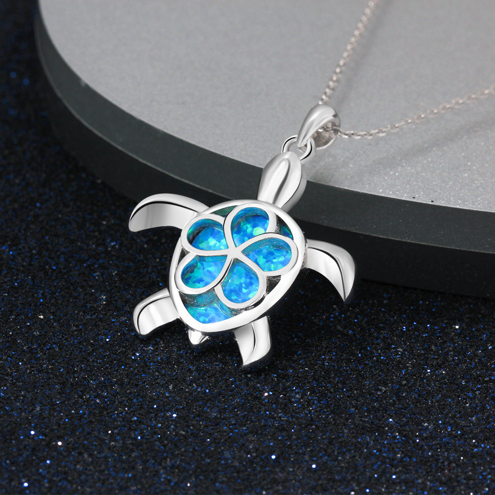 SEA TURTLE PENDANT NECKLACE
