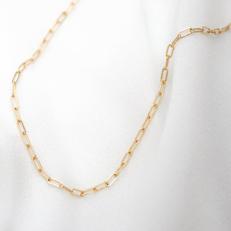 ELEGANT SIMPLE CROSS CHAIN NECKLACE