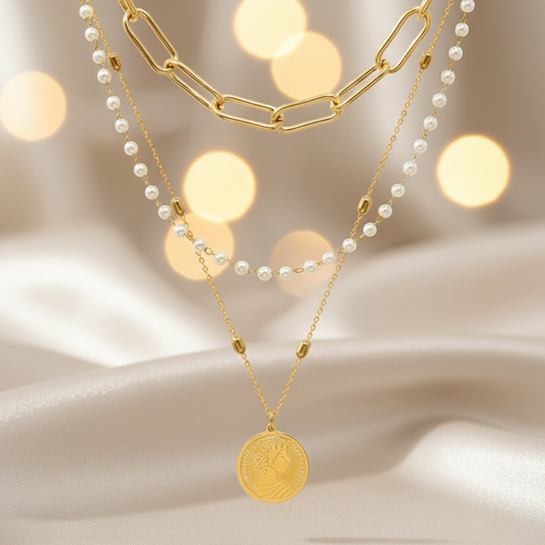 DAINTY LAYERED NECKLACE