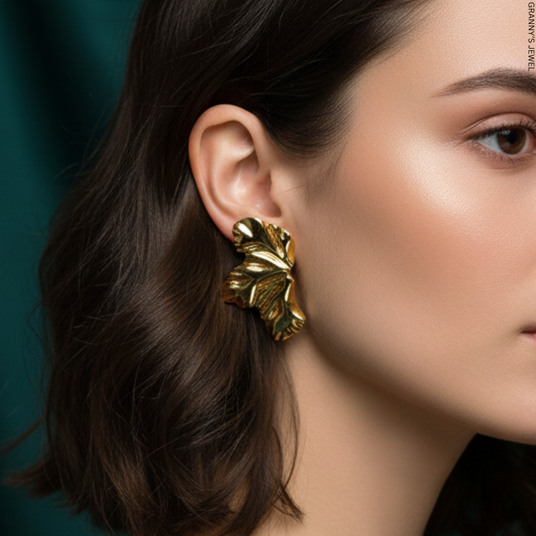 "Vintage retro statement earrings with bold geometric design, stylish drop jewelry for women — perfect for fashion, parties, and gift ideas."