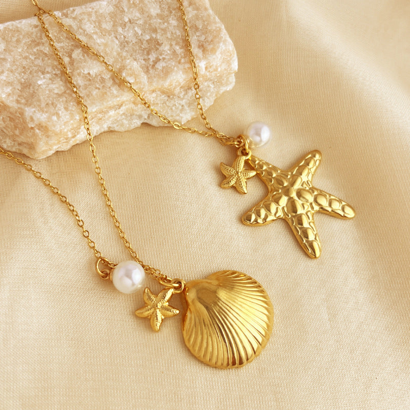 VINTAGE OCEAN STYLE NECKLACE