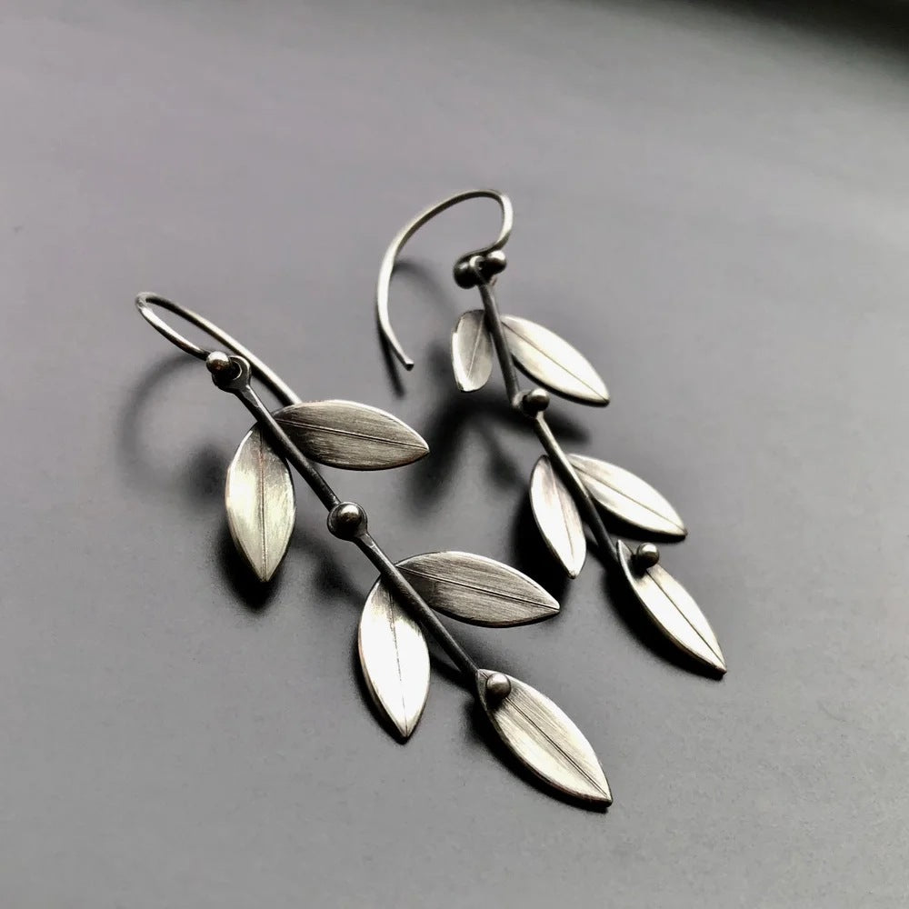 BOHEMIAN RETRO LEAF EARRINGS