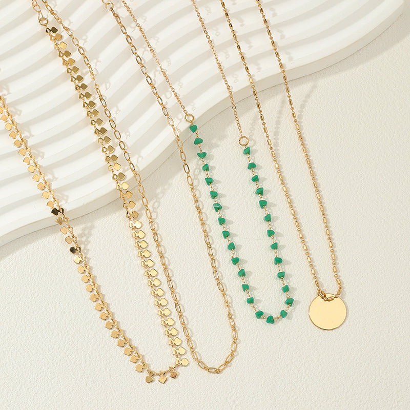 ANTIQUE-INSPIRED MULTI-LAYER NECKLACE