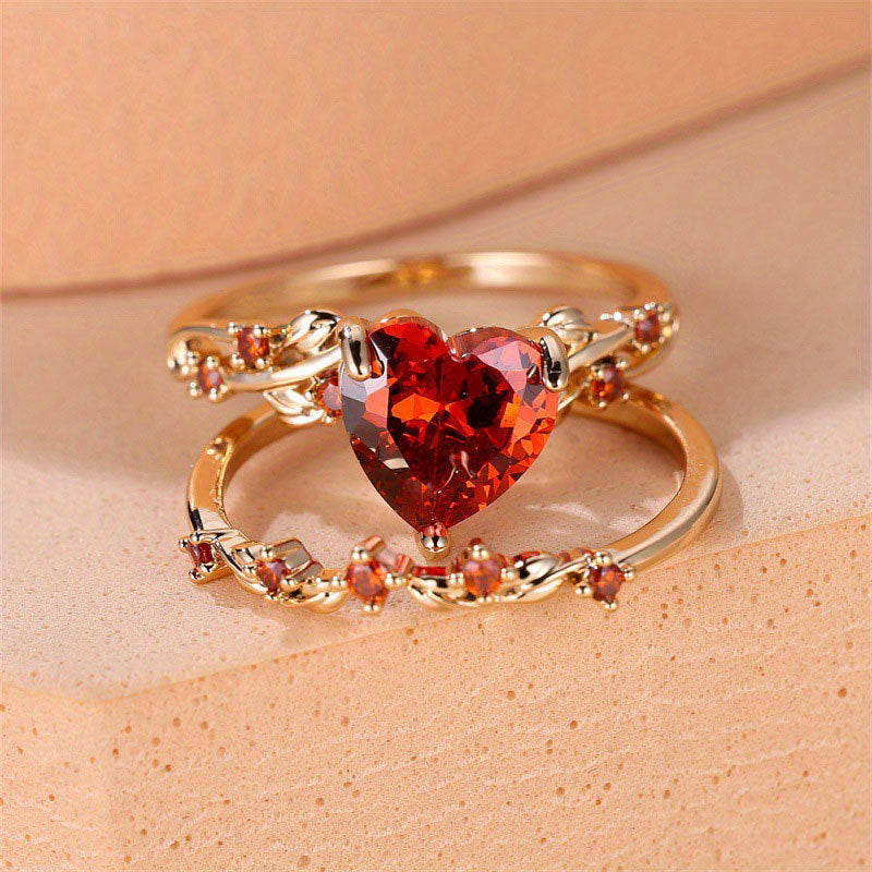 ANTIQUE RUBY STONE RING