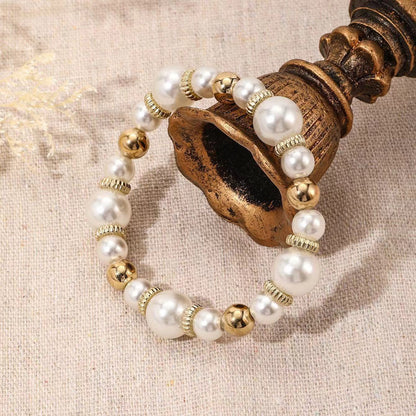 RETRO CHIC PEARL BRACELET SET