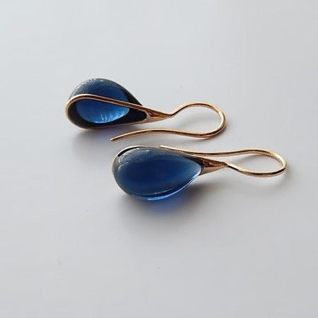 JADE DAZZLING CRYSTAL DROP EARRINGS