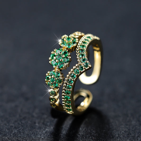 ELEGANT DOUBLE LAYER RING