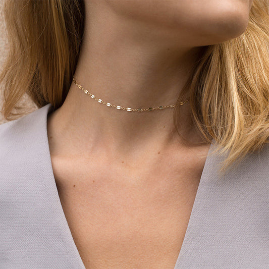 VINTAGE STYLE SINGLE-LAYER NECKLACE