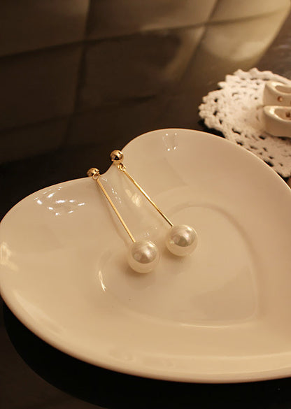 VINTAGE NOBLE PEARL EARRINGS