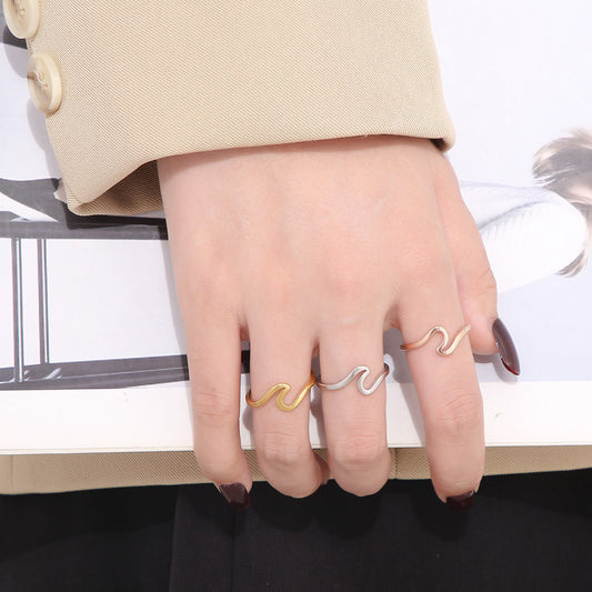 ELEGANT PURE COLOR STYLE RING