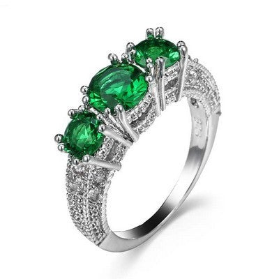 ELEGANT ZIRCONIA ENGAGEMENT RING