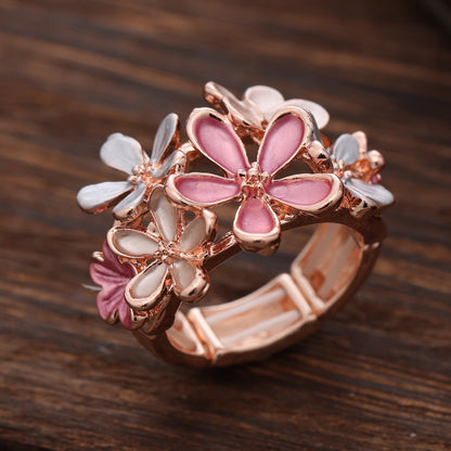FLOWER CLUSTER ELASTIC RING