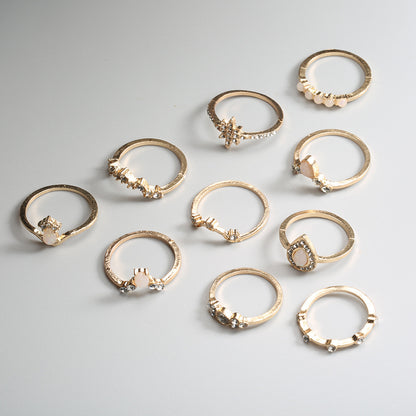 DIAMOND KNUCKLE PREMIUM RING SET