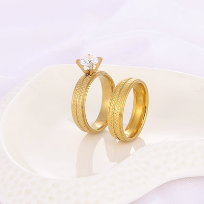 CLASSIC ARGYLE PATTERN RINGS