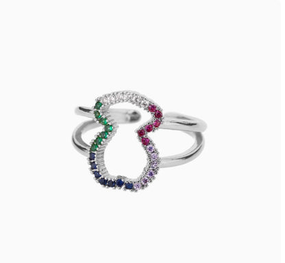 RETRO PERSONALITY HOLLOW RING