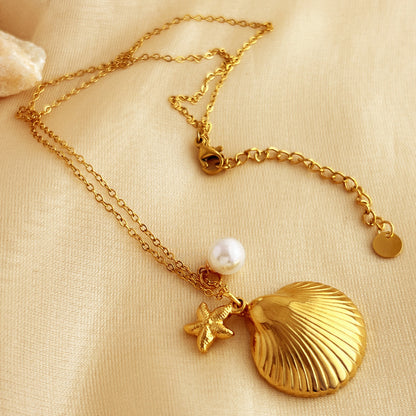 VINTAGE OCEAN STYLE NECKLACE