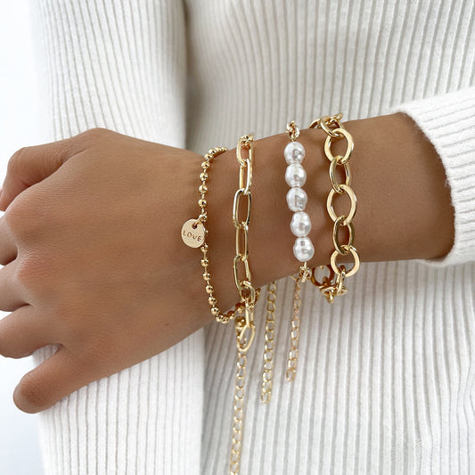 GOLDEN PEARL BRACELET PACKS