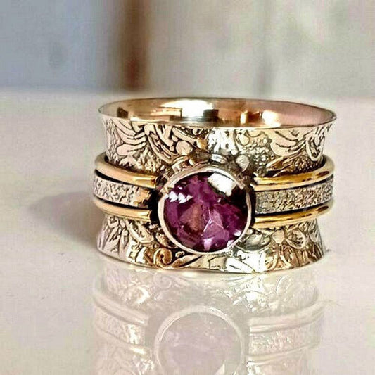 BOHEMIAN CRYSTAL MEDITATION RING