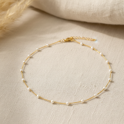 ELEGANT SMALL PEARL NECKLACE