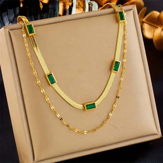 ELEGANT CLAVICLE CHAIN NECKLACE