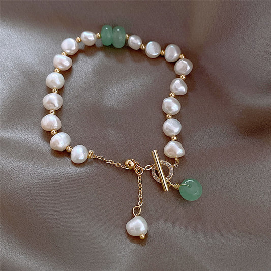 CRYSTAL PEARL BRACELET