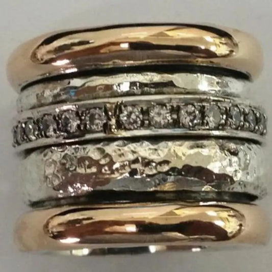 VINTAGE LAYERED GOLD RING