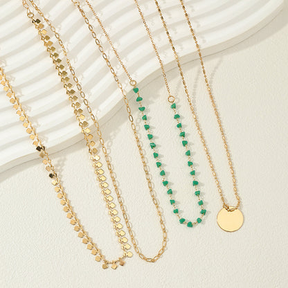 ANTIQUE-INSPIRED MULTI-LAYER NECKLACE